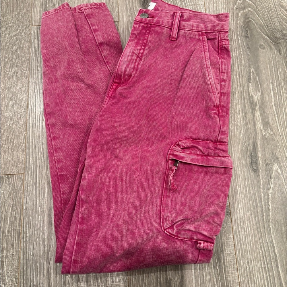 Pistola Fuchsia Ankle Jeans